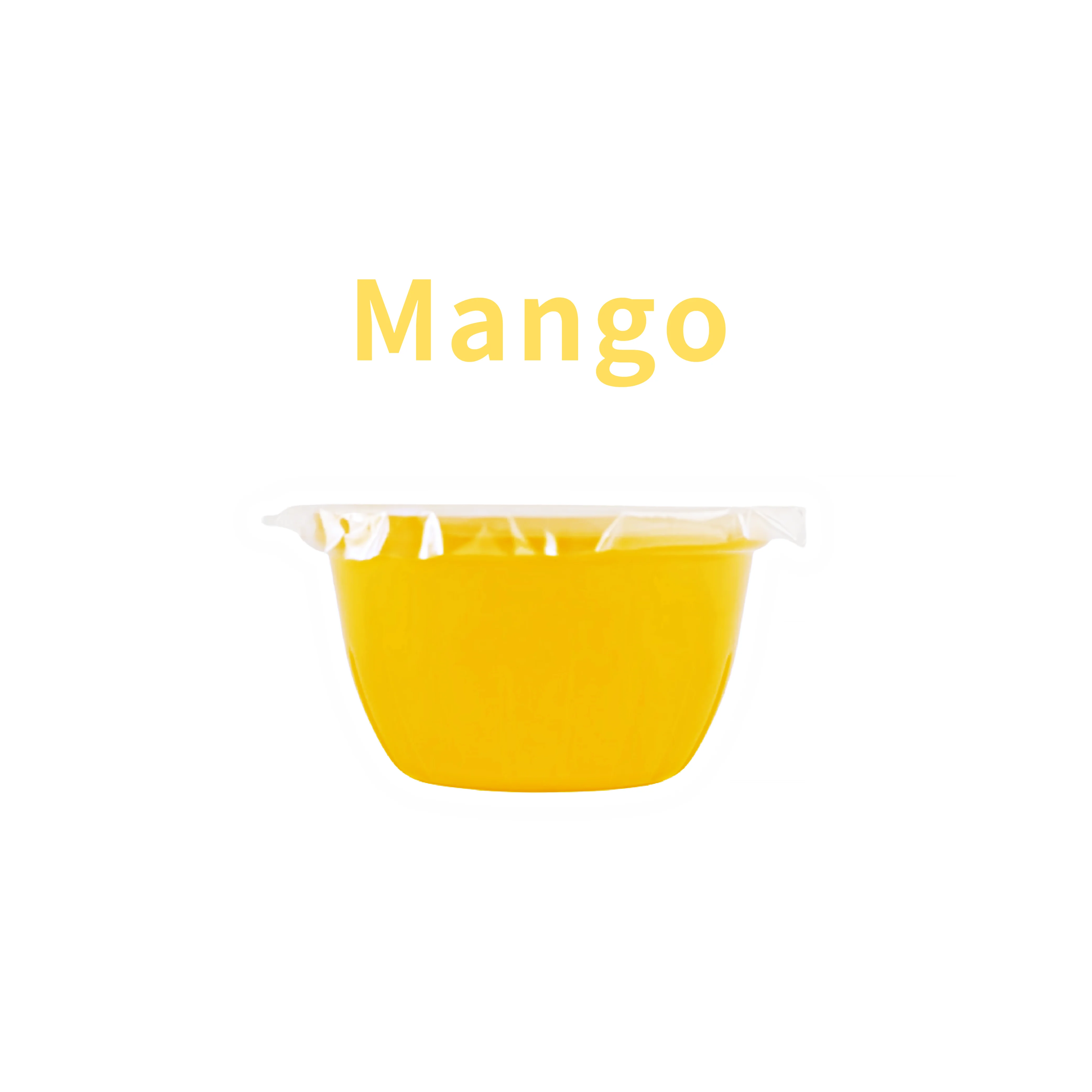 Не нужно кипятить манго жемчуг boba хрустальный шар konjac для холодного напитка молочный чай десерт