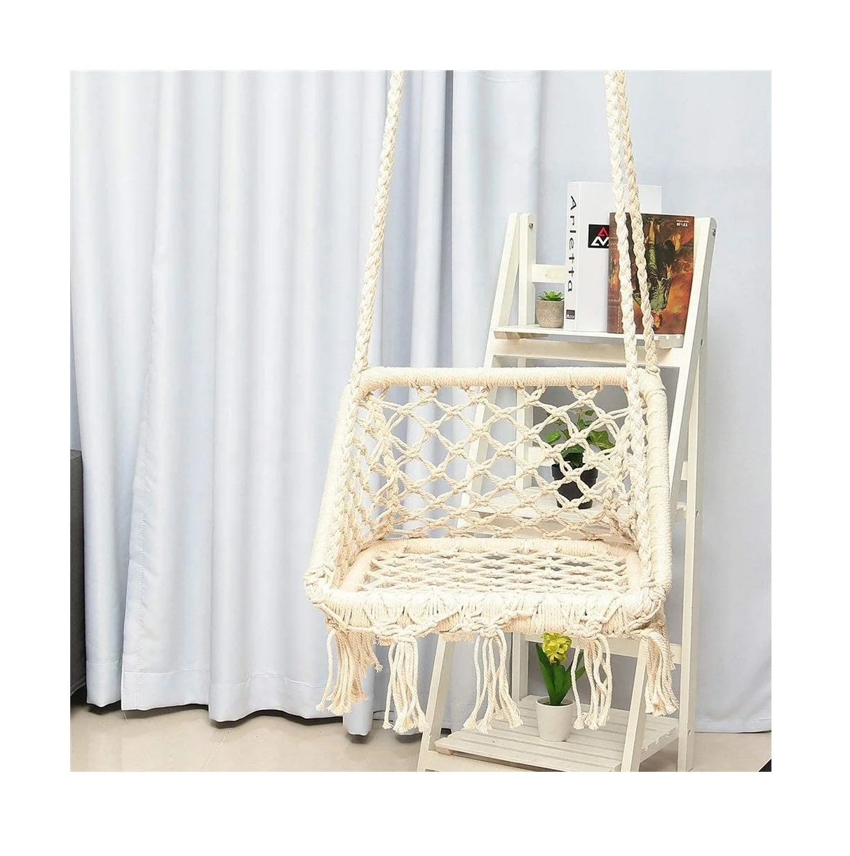 Low MOQ Custom Handmade Macrame Hanging baby Cradle Wholesaler Manufacturer factory direct sale