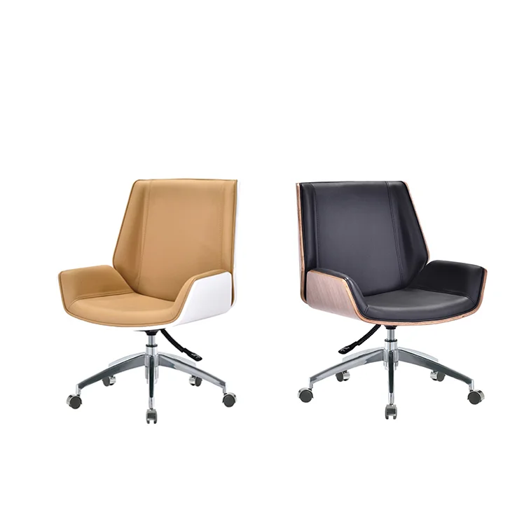 conference room chairs with wood color