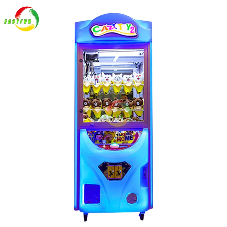 Crazy toy 2 durable and strong crane claw vending toy games machine