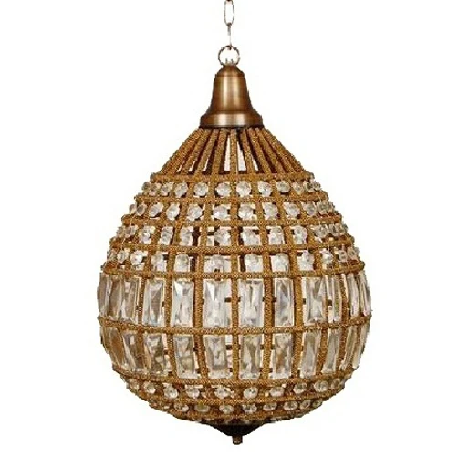 HIGH QUALITY HOME DECOR WHITE BEADED CHANDELIER MODERN CRYSTAL CHANDELIER LIVING ROOM / VILLA LOBBY CHANDELIER IN BEST PRICE