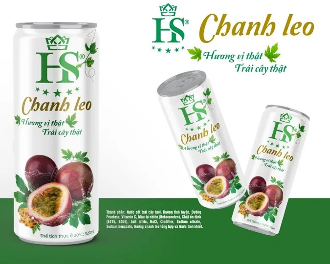  Фруктовый сок HS Passion 24 упаковки x 330 мл органический фруктовый