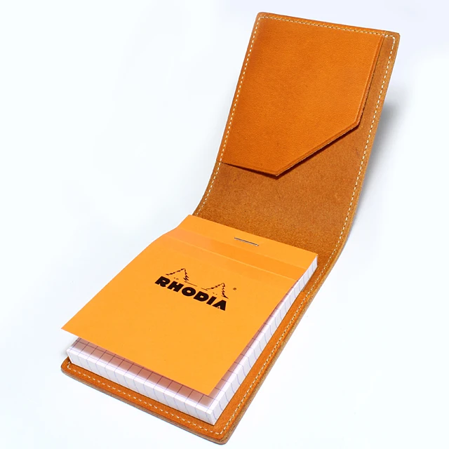 
[ TEMPESTI ] Memo Holder - made in Japan with Italian leather 