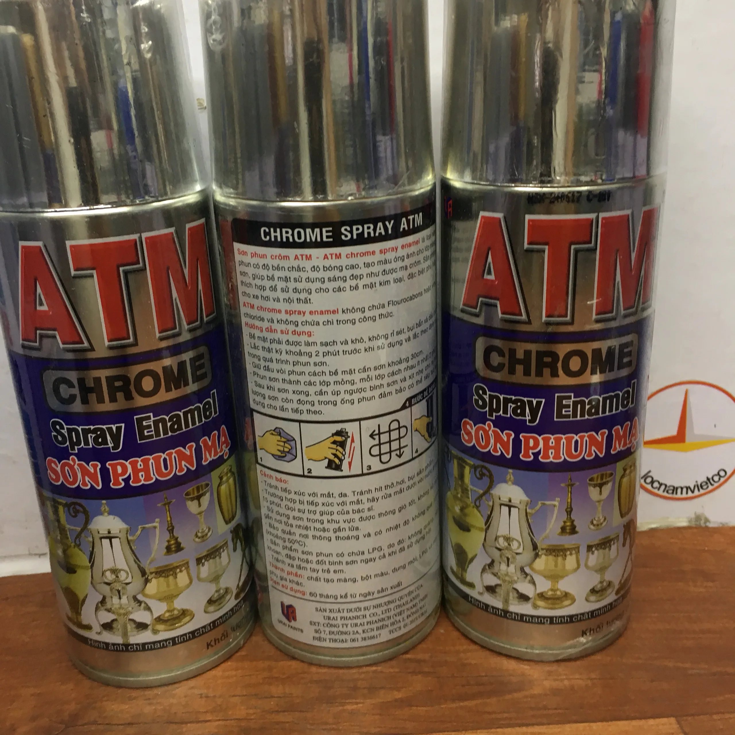 
Viet Nam manufacturer Aerosol Acrylic 400 ML Multi Color ATM spray paint for motorcycle 