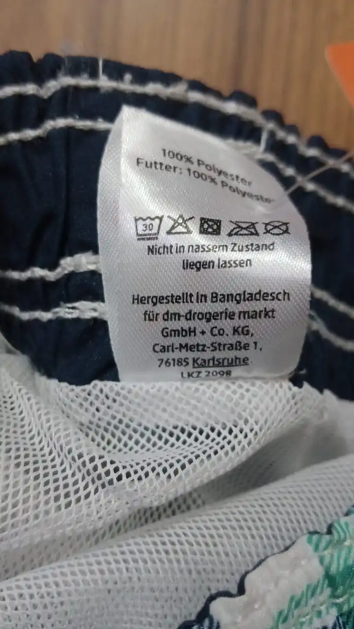 Manufacturing Leftover Garments Surplus Overrun Apparels Boys Adults Swimming Short Quick Dry Trunks Branded Labels Changeable