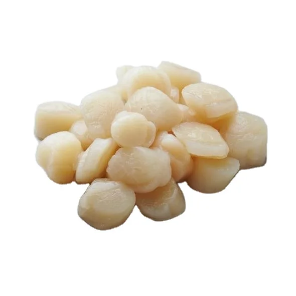 Best Quality Frozen Shellfish Without Shell Japanese Scallop Meat in Vacuum Pack