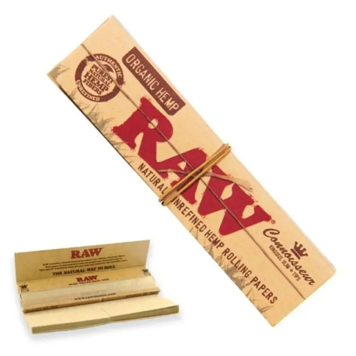 
Natural Flavored Rolling Papers Smoking Custom 78mm 110mm Fruit Chocolate Mint Flavors 