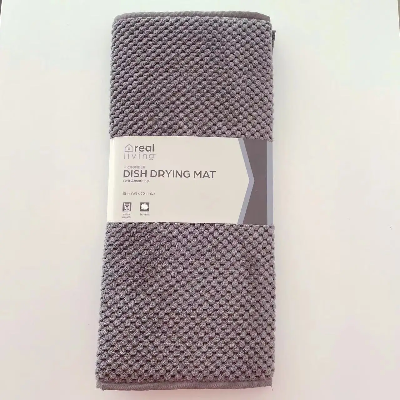 custom packaging dish drying mat for kitchen counter 2021 new dish drying mat for drying dishes by reliable manufacturer