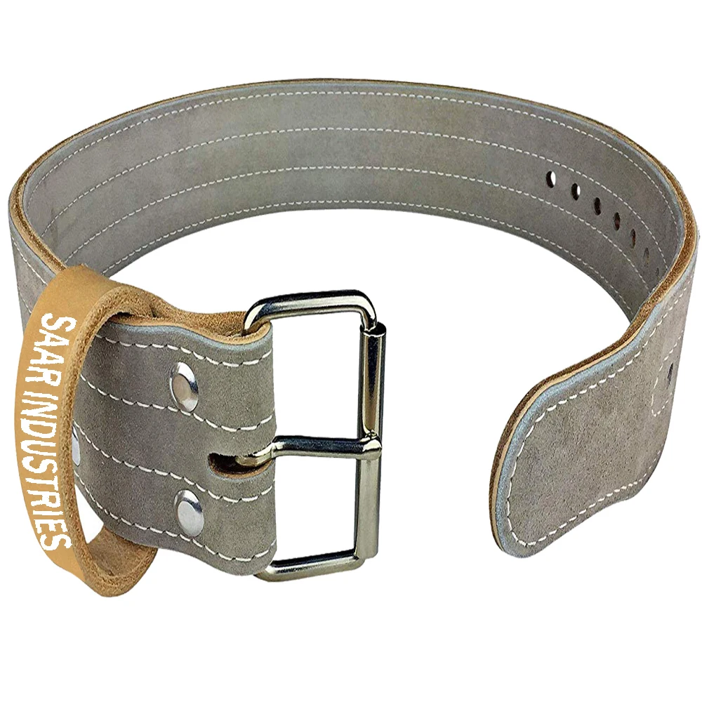 Most Demanded New Gym Bodybuilding Equipment Fitness Cowhide Power Belt Power Lifting Weightlifting Power Belt