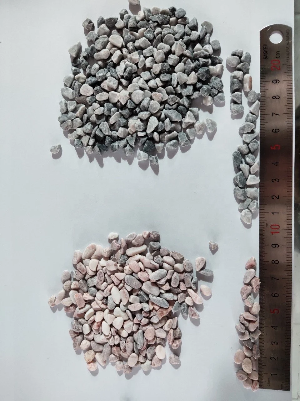 Low Price Small Rocks Grey Pebble Stone for Decoration