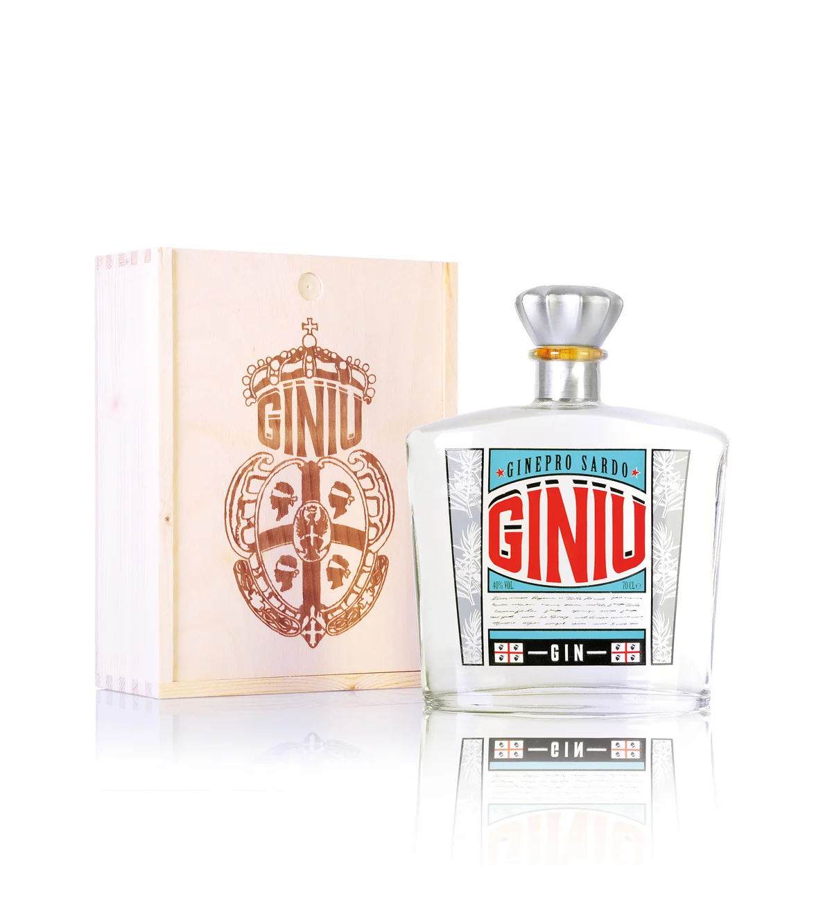 
Premium London Dry Gin - Giniu - 70 Cl - Italian Gin 