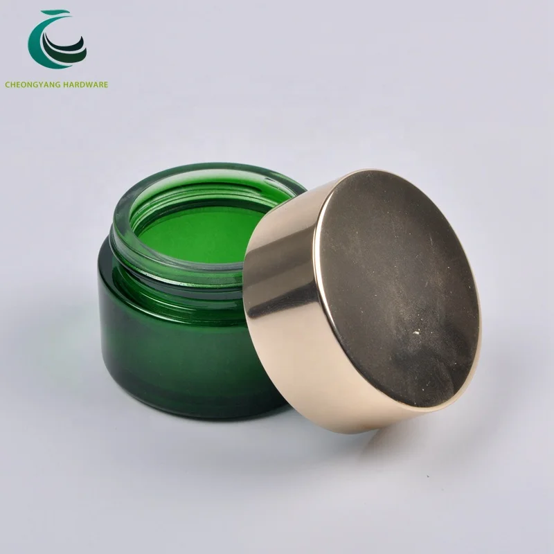 50ml cosmetic glass containers body butter cream jars for packaging