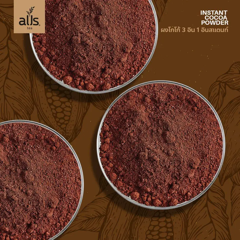  Чистый порошок какао коричневого цвета от производителя из Таиланда