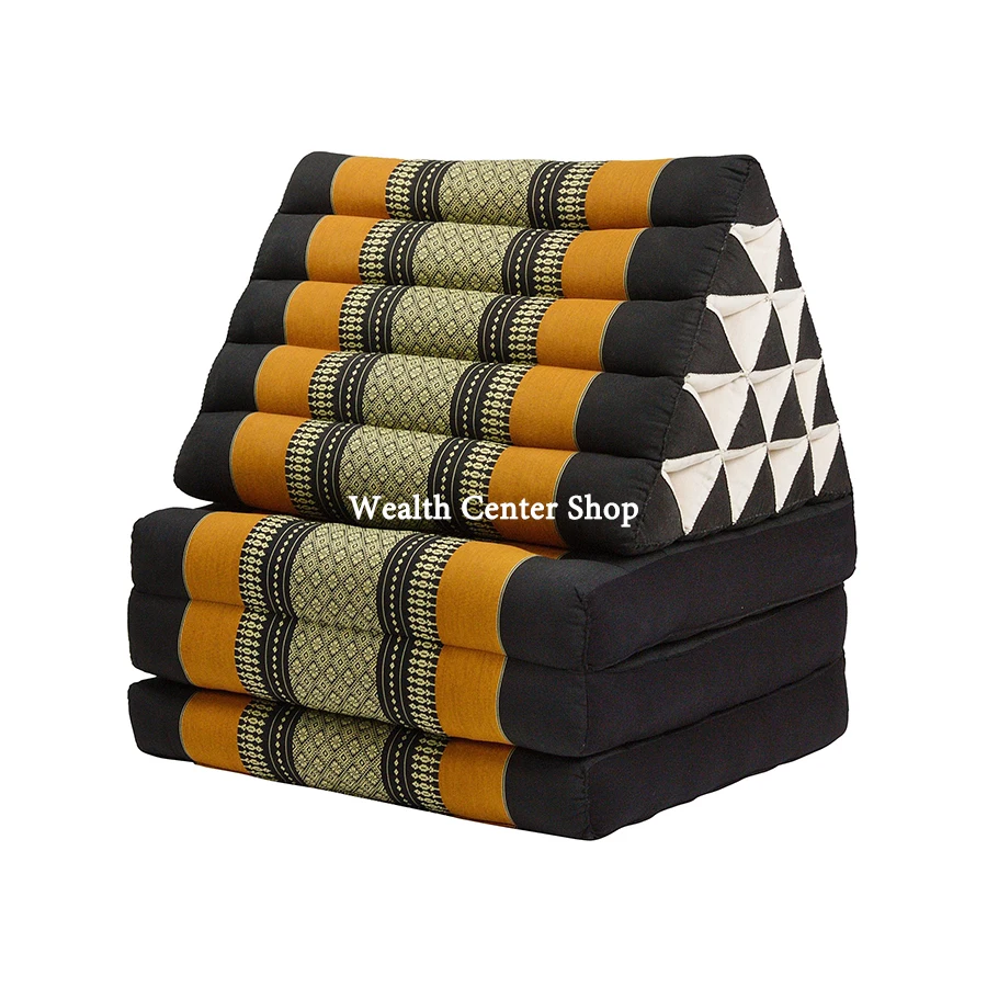 Massage Pillow Triangle Pillow Thai Pillow Cushions Design 10 Holes 3 Fold  Product Of Thailand Genuine High Quality