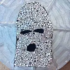 Glamorous Big Stone 3Hole Women Ski Mask Custom Ski Mask
