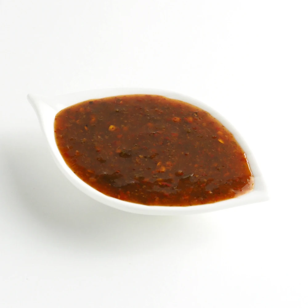 Nong Pon Dipping Jaew Esarn Chilli Hot Sauce Glass Bottle Package 300 ML Red Hot Chili Sauce Chili Paste