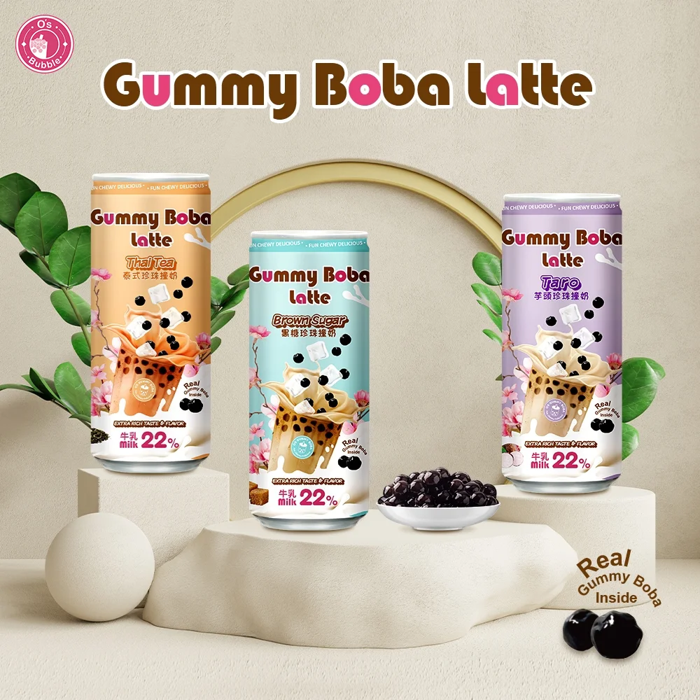  15 наборов образцов (5 ароматов x 3 коробки каждый) UPS от двери до мгновенный пузырь чай Tapioca жемчуг