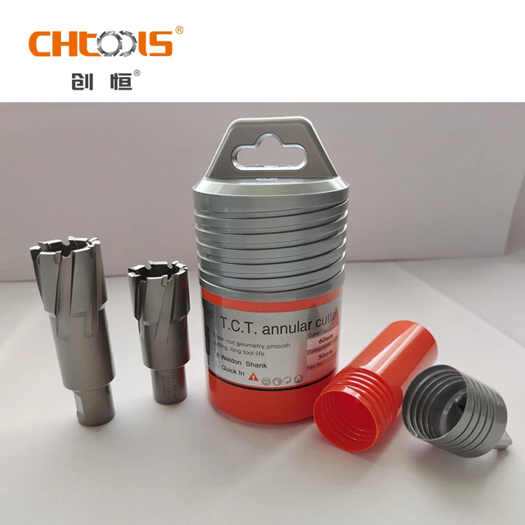 CHTOOLS Tungsten Carbide Center Drill Bit Weldon Shank WCT Tool for Metal and Plastic Effective for Steel Processing