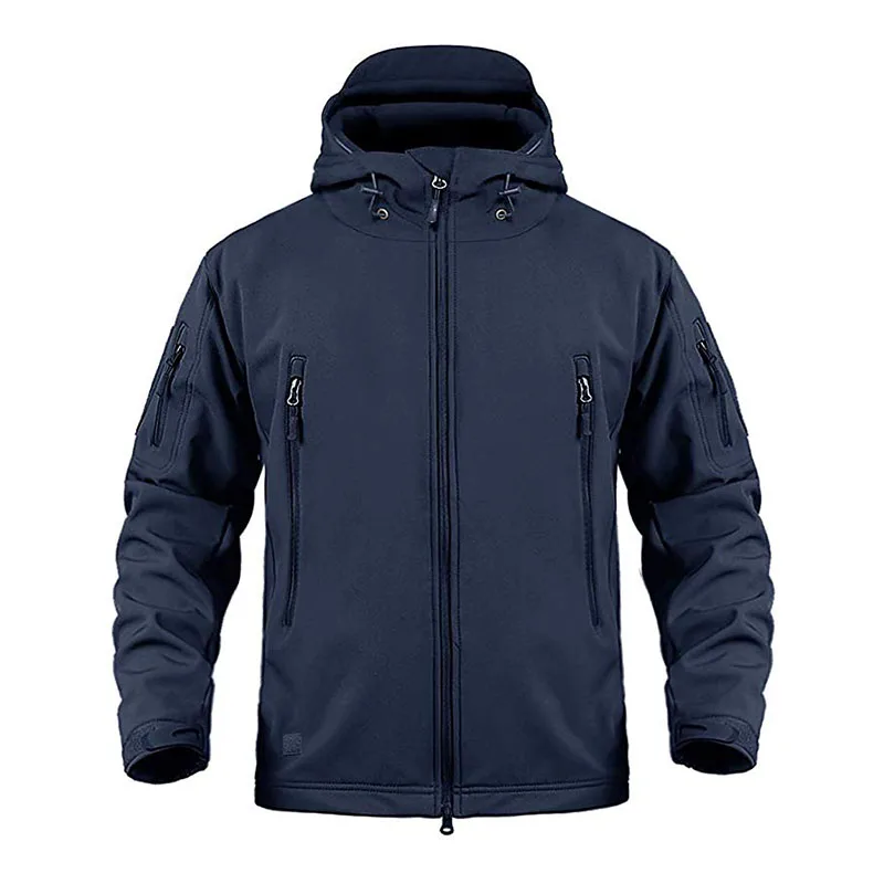 Мужская тактическая камуфляжная водонепроницаемая куртка Softshell для рыбалки, походная Боевая куртка на заказ