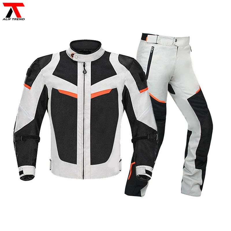 2022 Wholesale motorcycle cordura suit Fashion breathable Textile suit professional racing suit