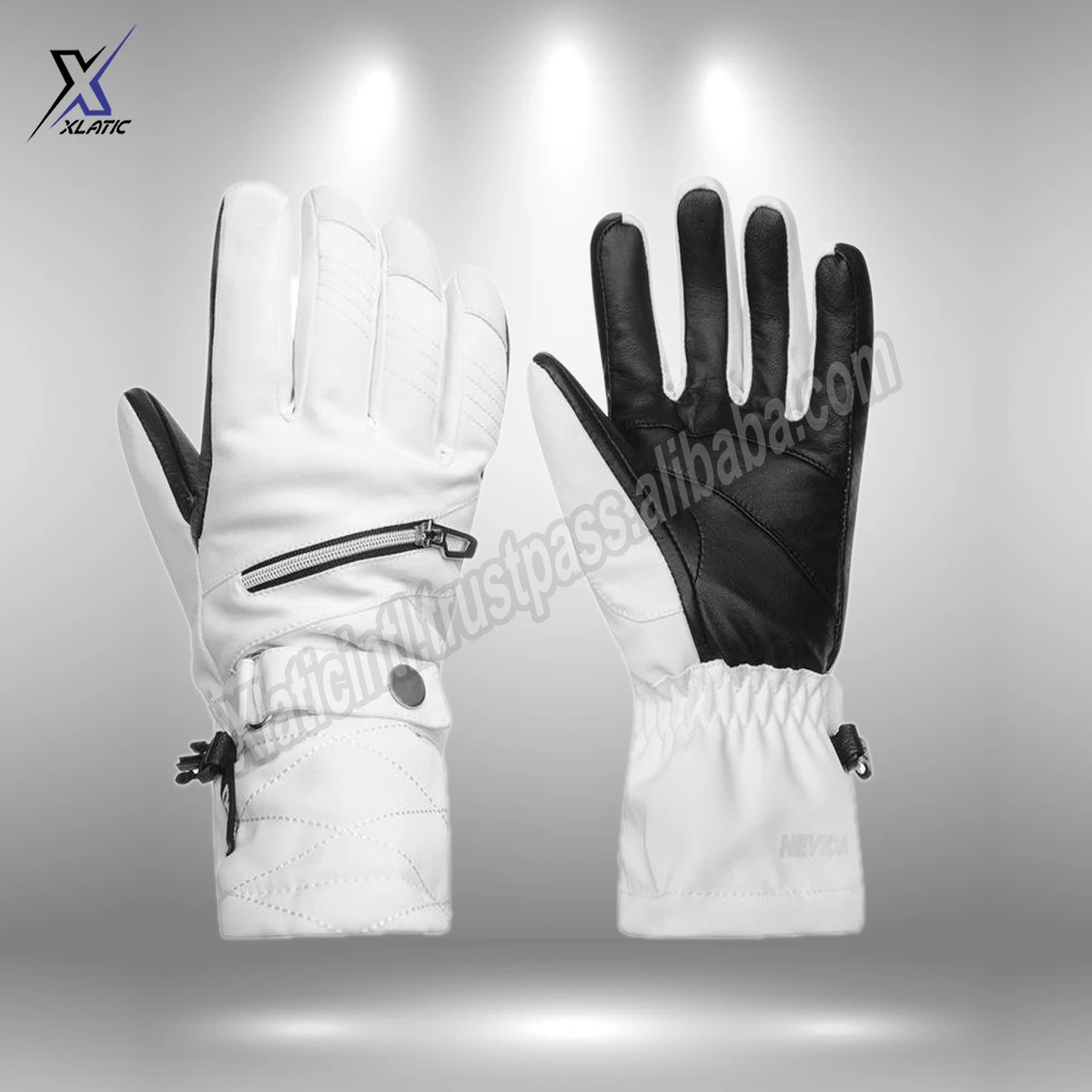 women bicycle Touch Screen fashionable Thinsulate  inside operated heated gloves for Motorcycle Hunting Skiing snow boarding