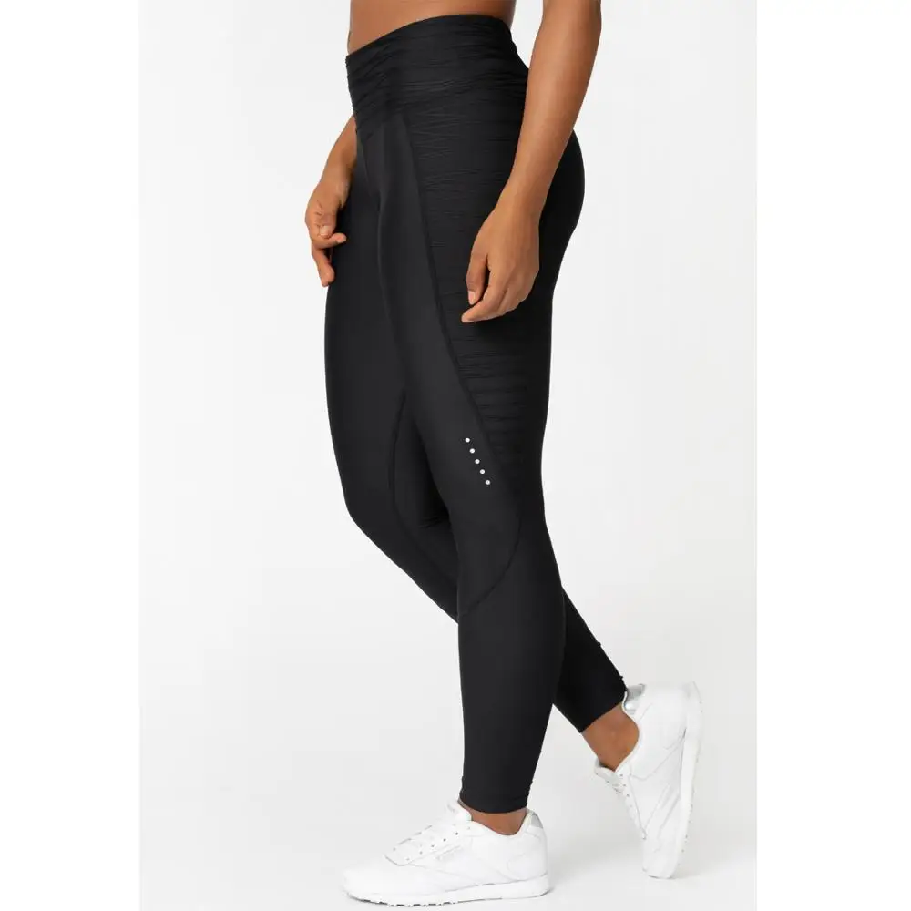 sportswear customize quick dry 4 way stretch fitness high waist full length yoga leggings for women