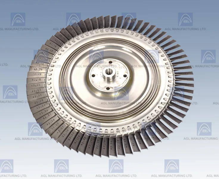 126X1654-1 GE TURBINE DISK ASSEMBLY, 70 SLOTS EMD ALCO