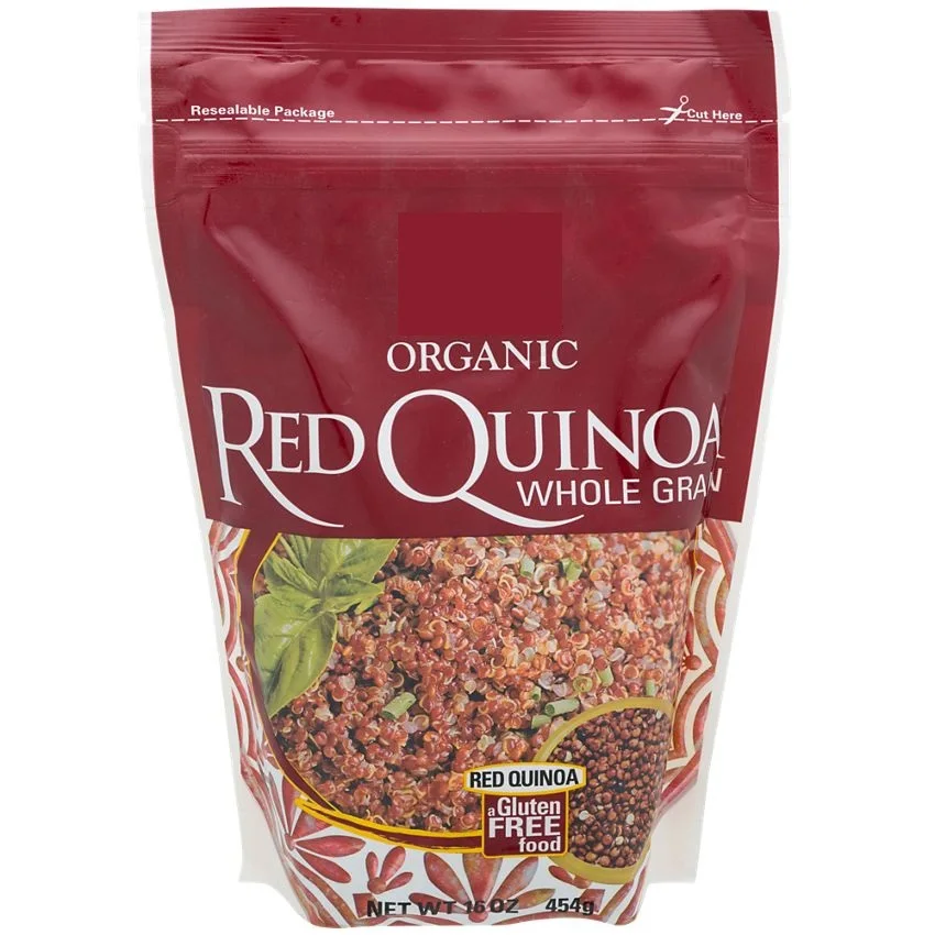 100% natural pure conventional red quinoa seeds