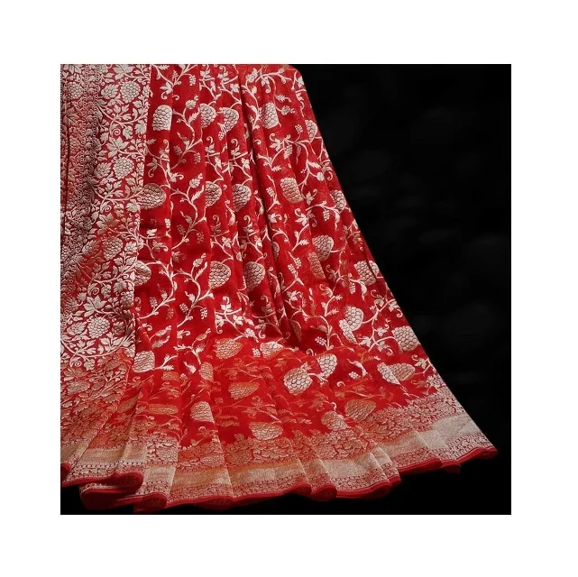 
Высшее качество, лучшее качество, 100% чистый шелк, Шелковый ткацкий станок, сари по оптовой цене 