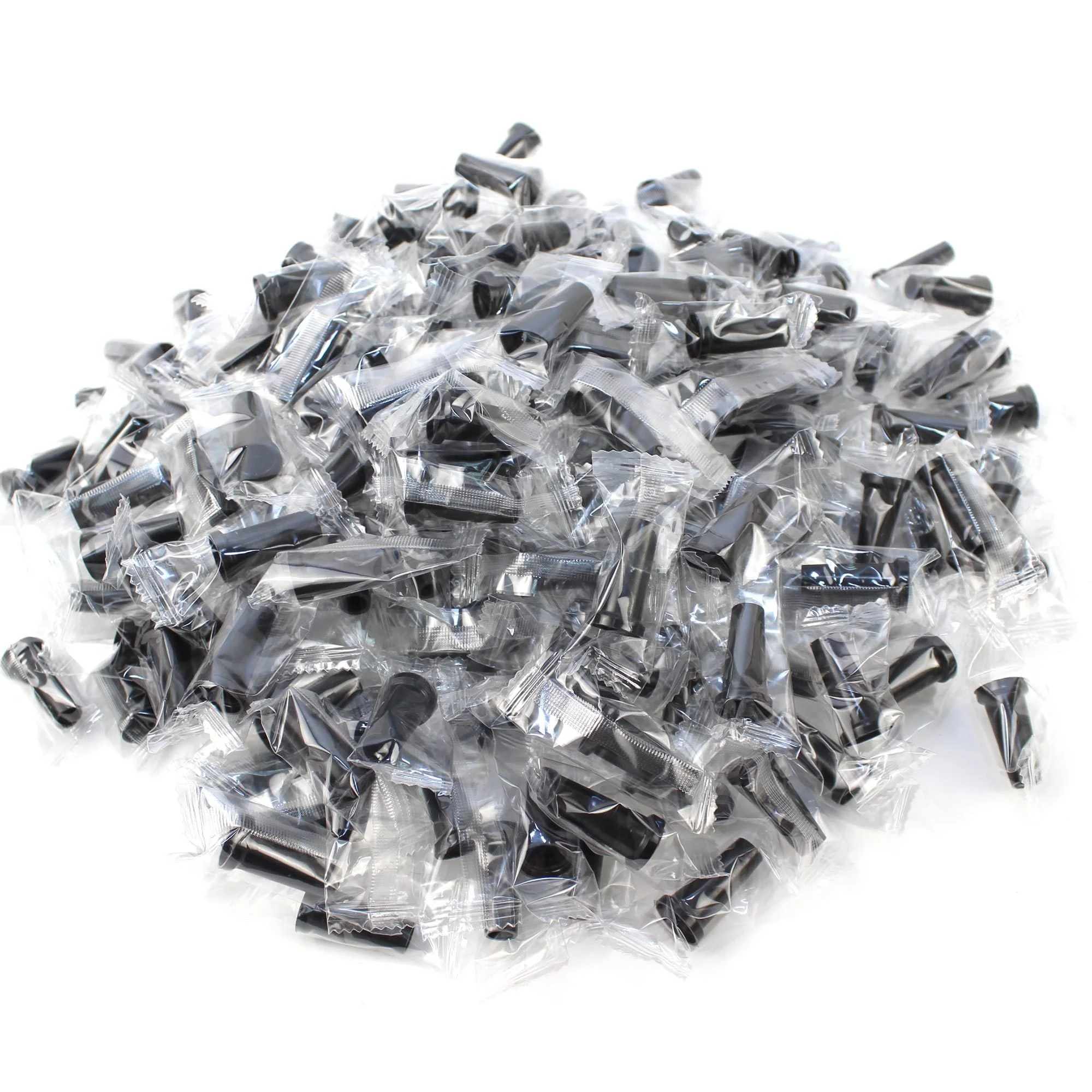 Smoking Black Matt and Silver Steel Fair Price and High Quality Carton Box Bardak Nargile Customizable Frosted Straight Type 50