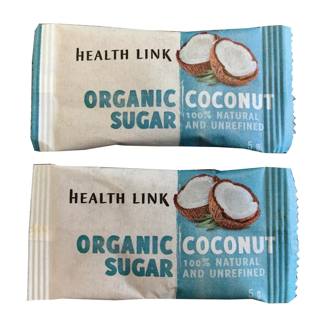 Premium Grade Natural Sweetener Palm Sugar Sachet Packaging Natural Organic Raw Powder Health Sugar Brown Coconut Sugar