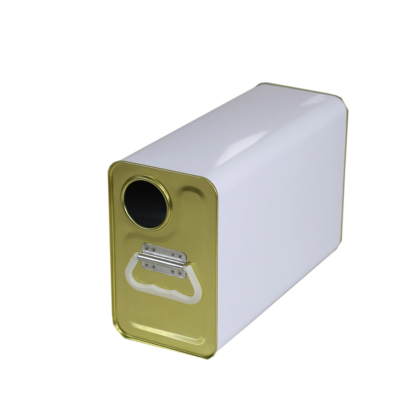 Top quality 4 liter square tin can for Lubricants, Paint, Gasoline, Chemicals from Vietnam