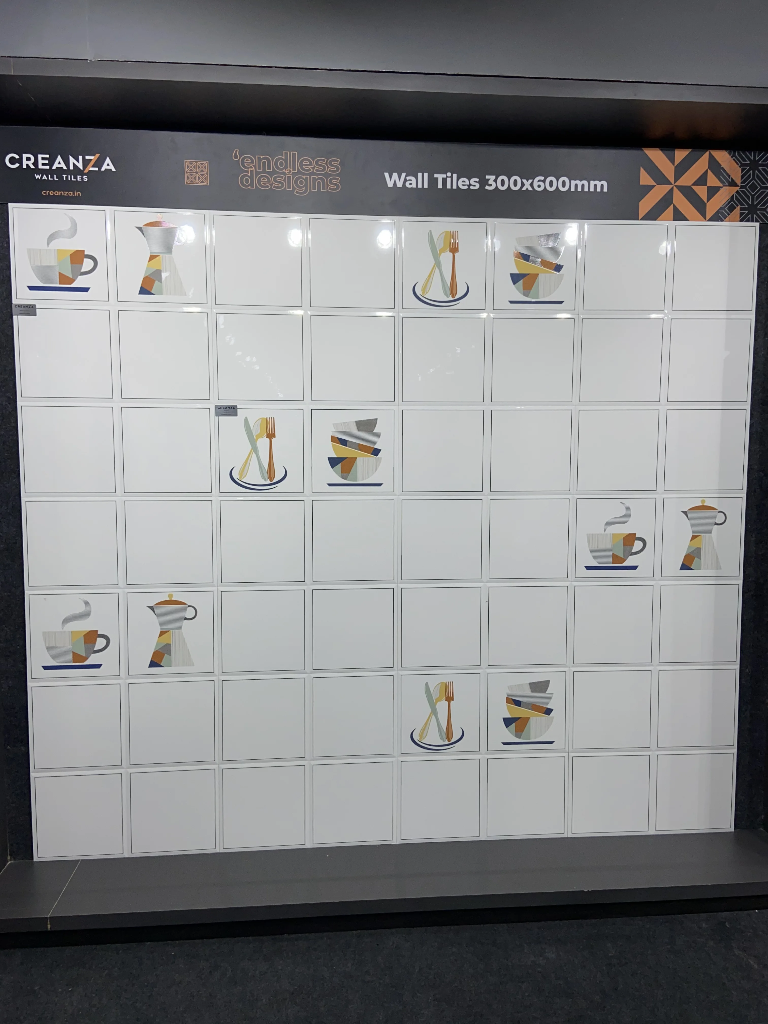 30x60 керамическая настенная плитка для кухни с полированной отделкой бежевая и кремовая