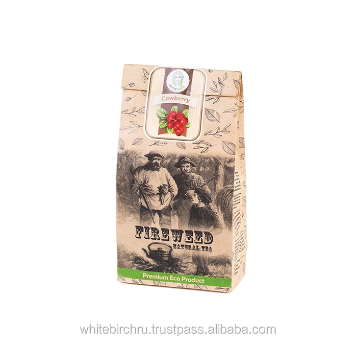 Organic Fireweed with Cowberry flavor Tea