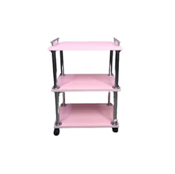 Beauty Salon Cosmetology Trolley Cart for Salon and Barber Shop White Colour