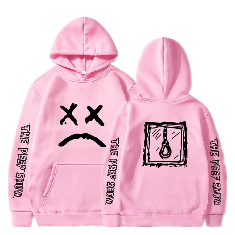 Забавные мужские пуловеры толстовки с принтом Lil Peep в стиле хип-хоп
