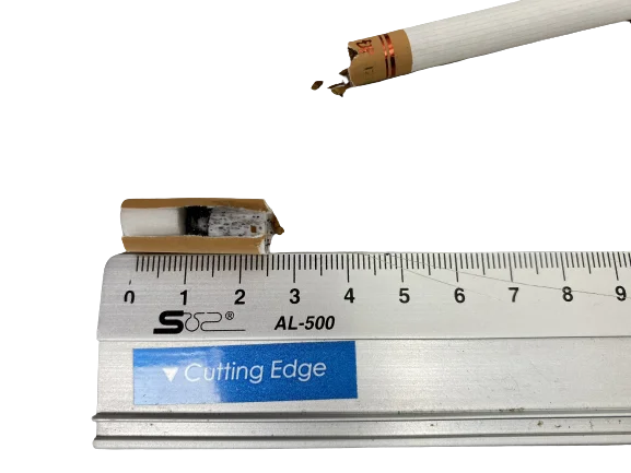 Korea OEM triple black charcoal filter from filter rods for cigarette makers or tube filter makers with cigarette making machine