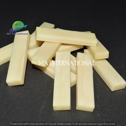 Camel Bone Nut Saddles Blanks White Bleached Guitar Nut Parts Strings for Guitar Nut Saddle Blanks