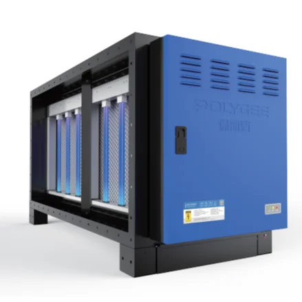 POLYGEE factory supply commercial kitchen oil mist collector with ESP cell