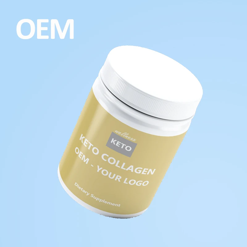 OEM Keto порошок белкового коллагена с маслом MCT