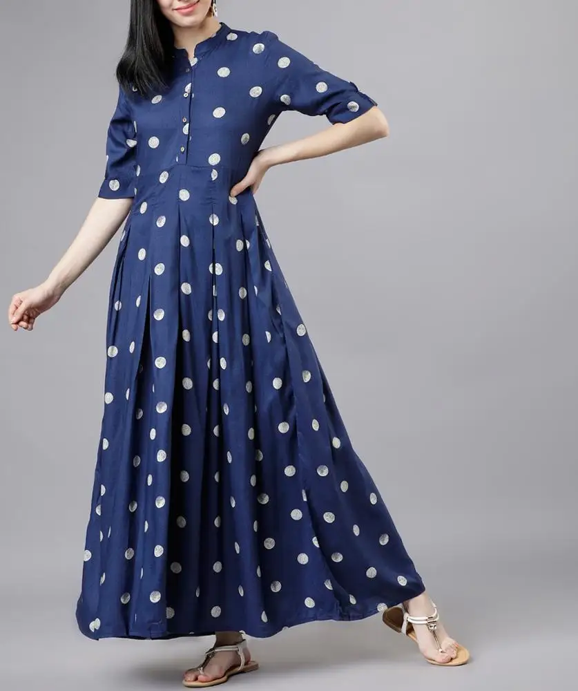 indian woman printed cotton block printed new tribal print dress vintage dress