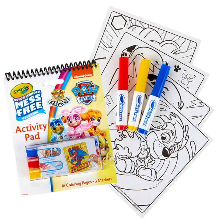 Yimi paper hot sale customized Magic water book printing children fancy coloring book print for kids