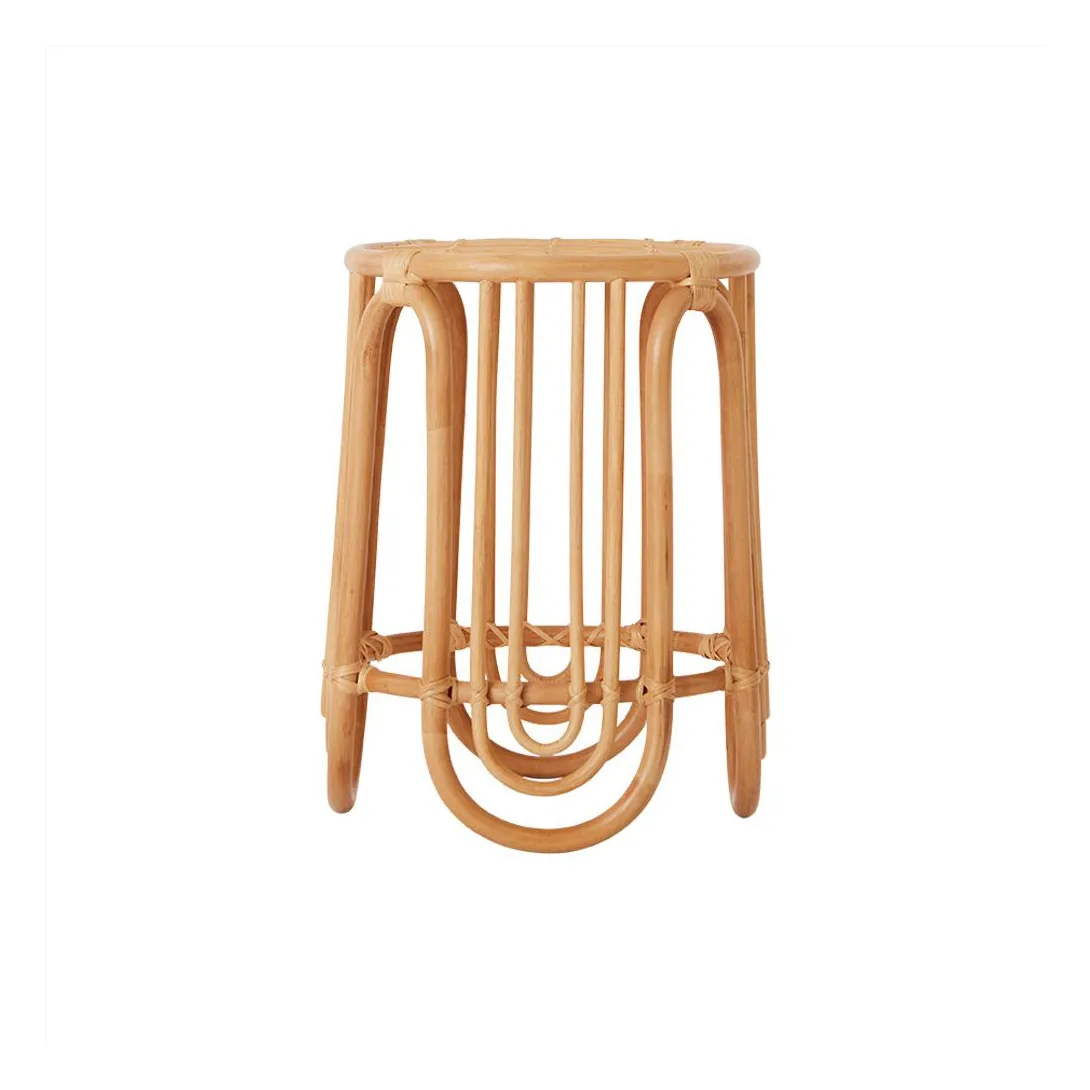 Круглые плетеные табуреты маленькая скамейка соломенный ротанговый табурет для ног Диванный круглый из ротанга украшение мебели дома гостиной