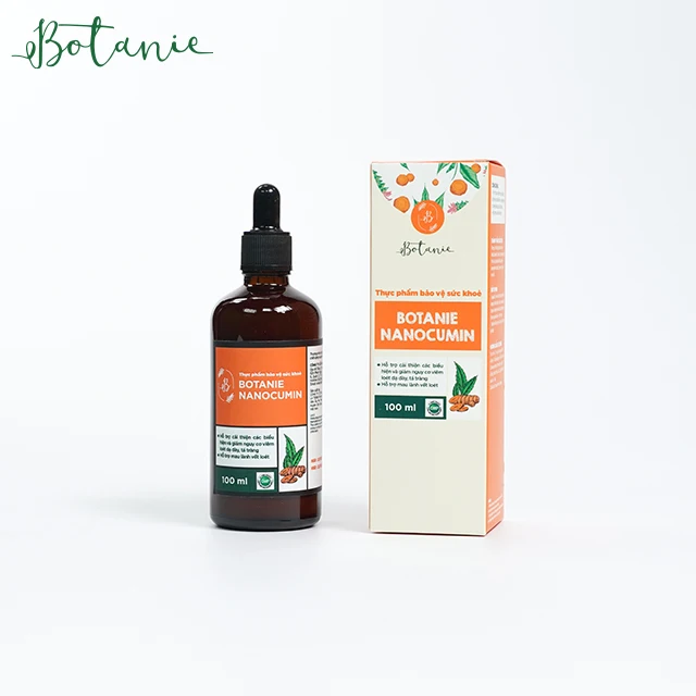 
Nanocumin 100 Applied For Health And Medical Made From Turmeric Piperin From Pepper 