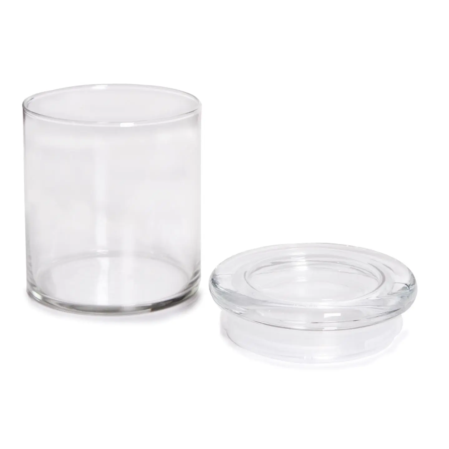 Unique Quality Of Clear Glass Candle Jars Glass Jars Candle Container Christmas Candle Jars With Glass Lid Home Lightning Decor