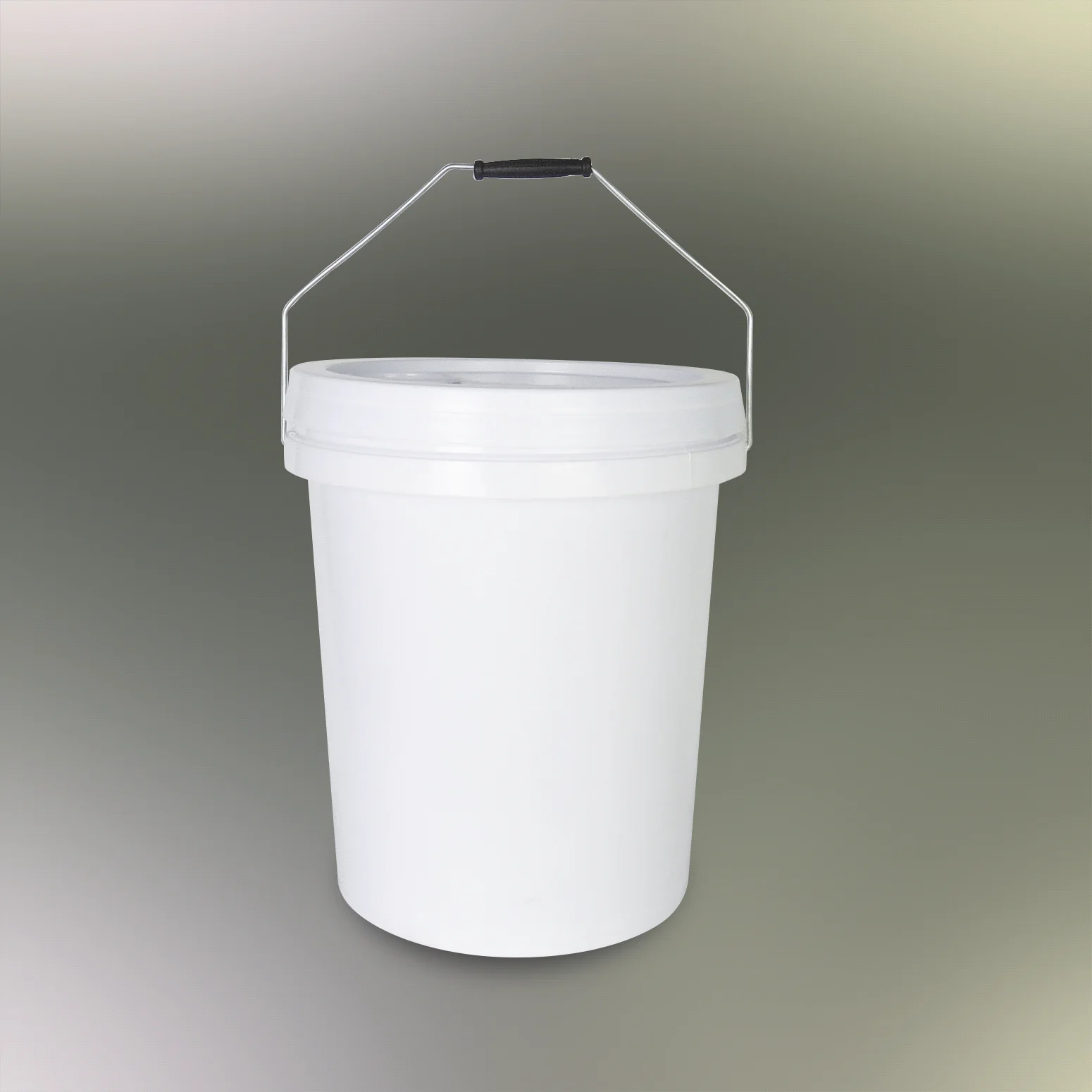 Cheap 18-Liter PP Plastic Paint Bucket Empty Metal Bucket with Oil Usage