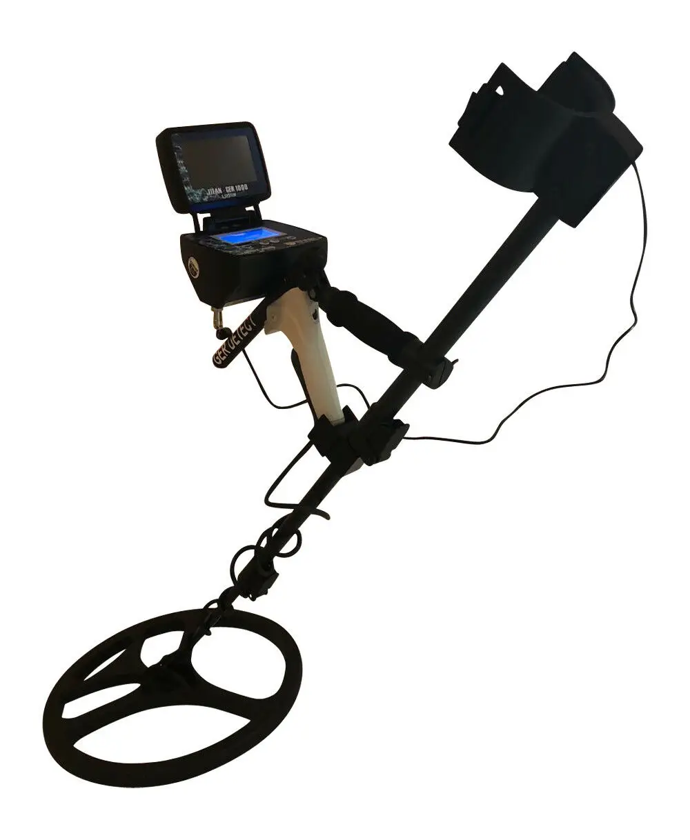 GER Detect Titan 1000 Metal Detector 3D 5 Multi Systems Deep Geolocator for Gold