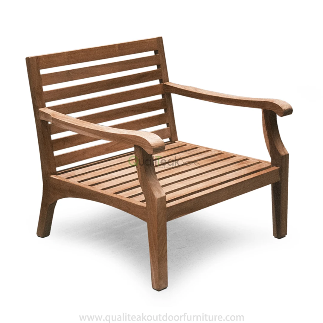 Helsinki Bogota Lounge Garden Set Design Solid Teak wood Outdoor With Waterproof Cushion