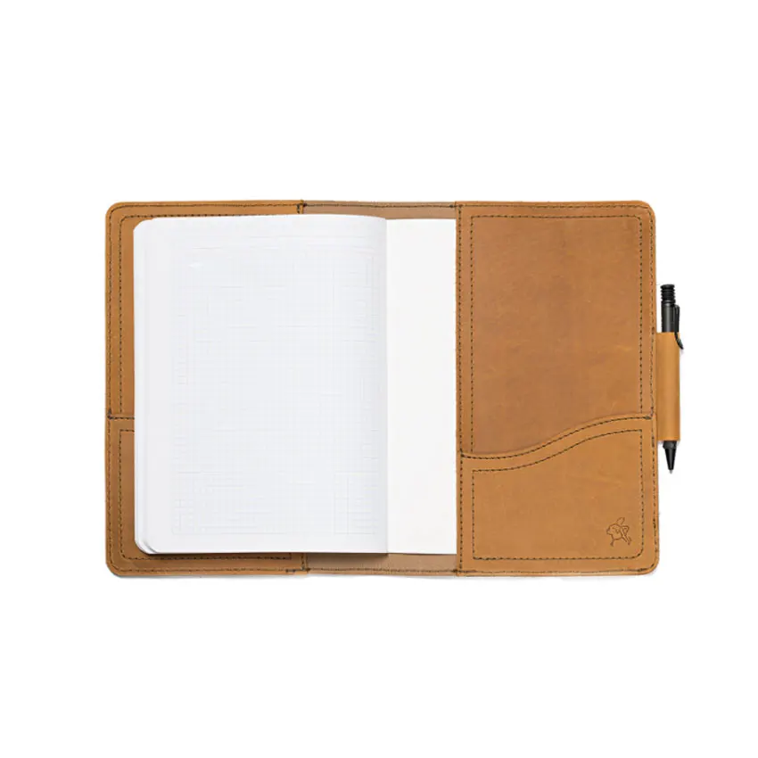 Custom logo Printed School Student Gift Promotional A5 PU Leather Notebook Bible