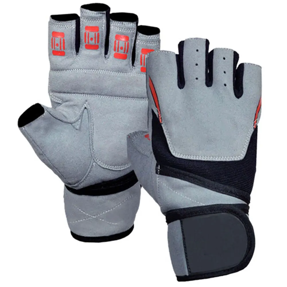 Новые мягкие перчатки на полпальца для занятий спортом открытом воздухе и спортзала